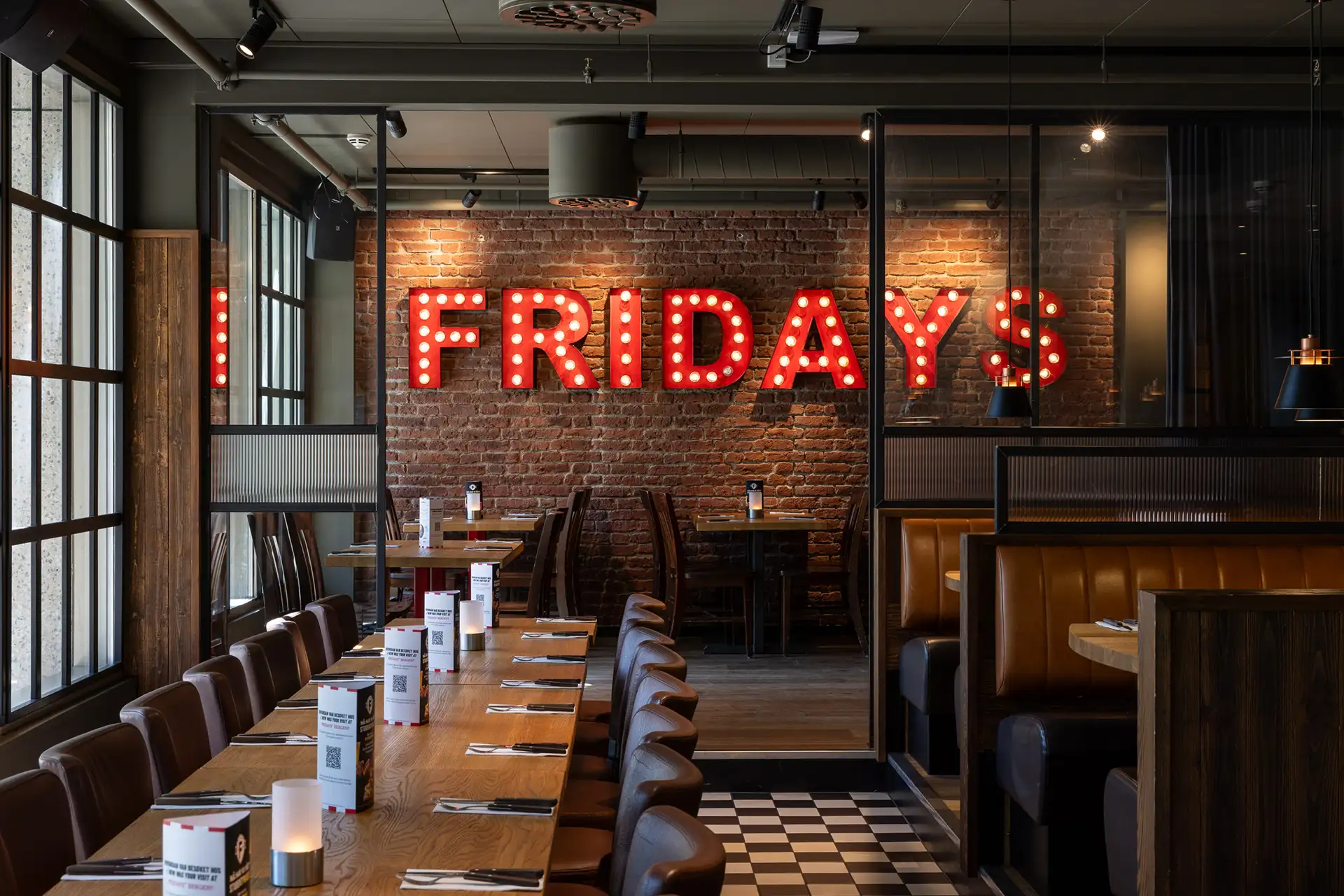 leie privat plass TGI Fridays Bergen